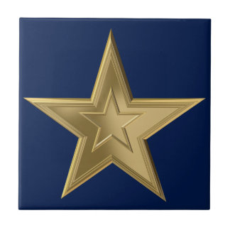 Golden star kakelplatta