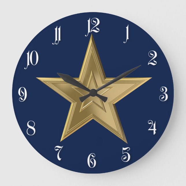 Golden star stor klocka (Framsida)