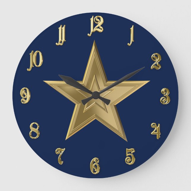 Golden star stor klocka (Framsida)