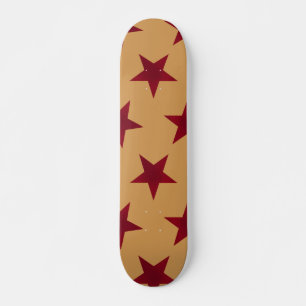 Golden Stars Mönster 13 Mini Skateboard Bräda 18,5 Cm