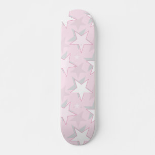Golden Stars Mönster 1 Mini Skateboard Bräda 18,5 Cm