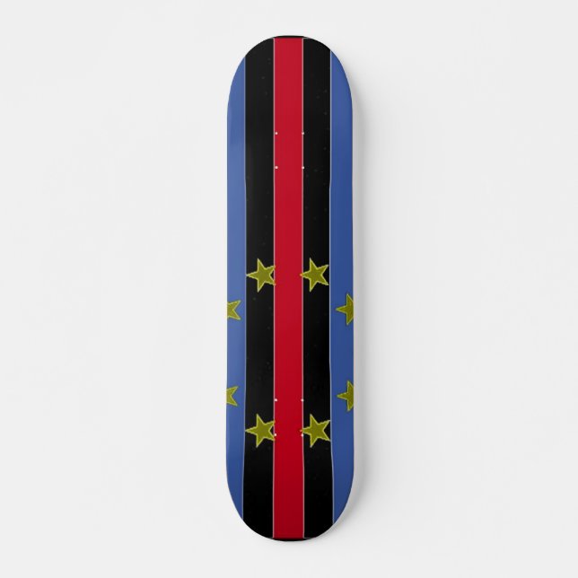 Golden Stars Skateboard (Framsida)