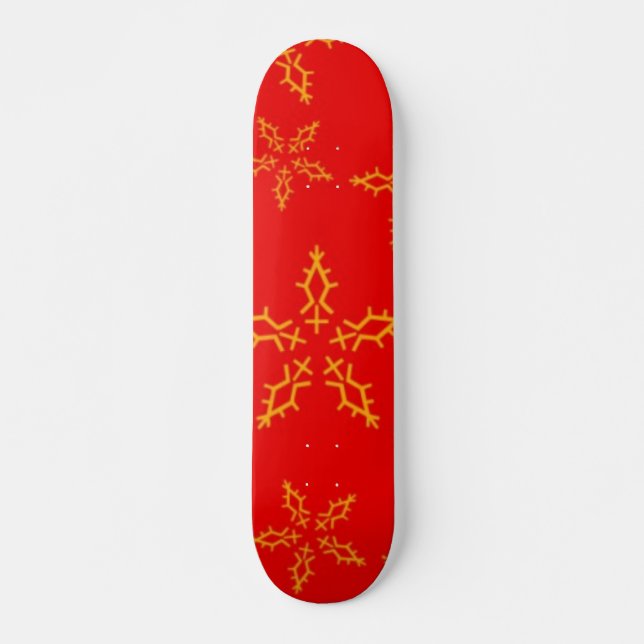 Golden Stars Skateboard Bräda 20 Cm (Framsida)