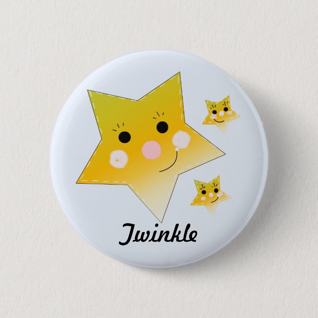 Golden Stars - Twinkle Knapp (Framsida)