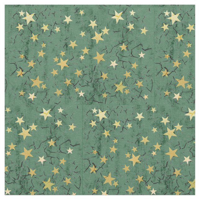 Golden Stars Tyg (Närbild)