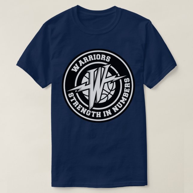 Golden State-basketboll T Shirt (Design framsida)