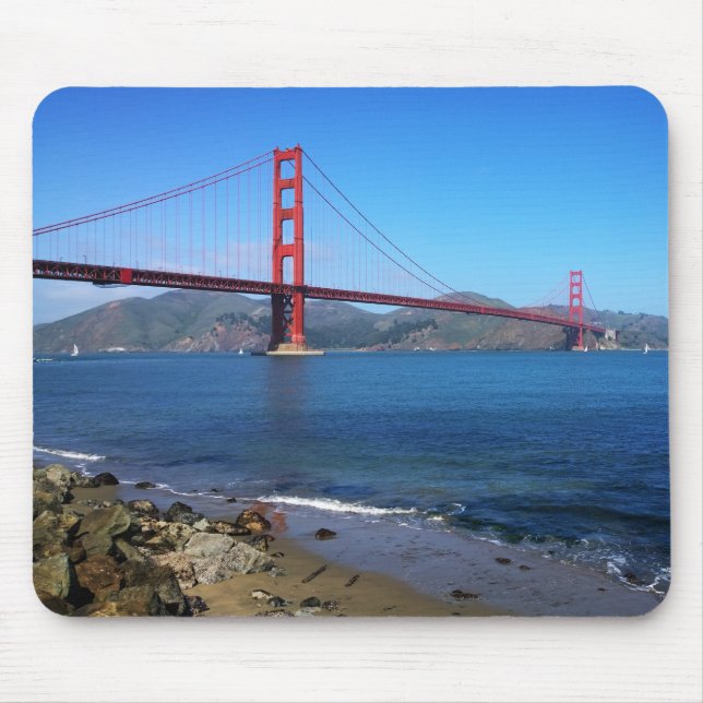 Golden State Bridge - San Francisco, Kalifornien Musmatta (Framsidan)
