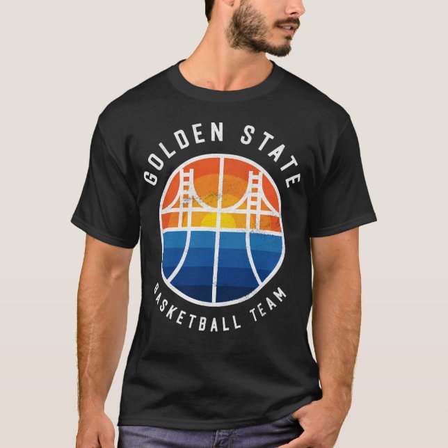 Golden State Bridge Warriors Oakland Fläkt Gift T Shirt (Framsida)