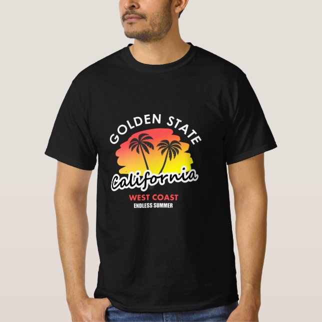 Golden State California T-Shirt (Framsida)