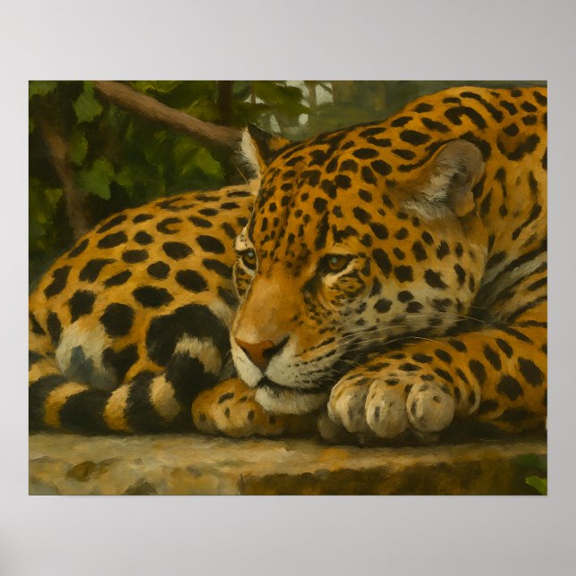 Golden Stillness - Restaurang i Foliage Poster (Framsidan)