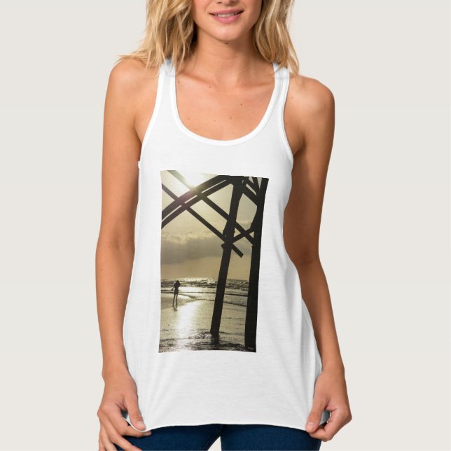 Golden Stroll-Tanktopet Linne Med Racerback (Framsida)