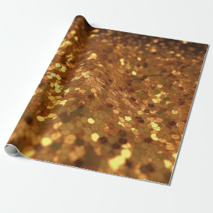 Golden Struktur 1 - Elegant och Luxurit Presentpapper