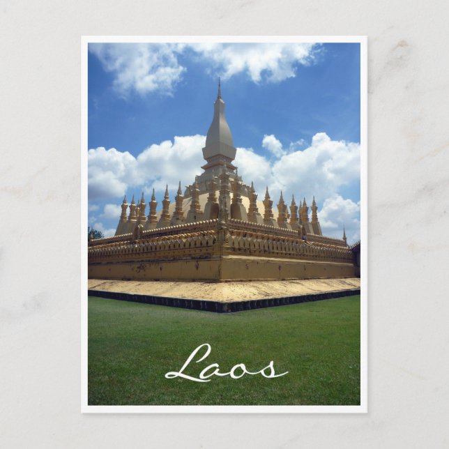 golden stupa vykort (Framsida)