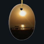 Golden Summer Sunset Reflection on the Beach Julgransprydnad Keramik<br><div class="desc">Golden Summer Sunset Reflection on the Beach Introducing the "Golden Summer Sunset Reflection on the Beach", en andande konst biet som fångar en strand vid solnedgången och uppmanar dig att uppleva lugn och värme. De varma nyheterna och det silhuetterade figurer skapar en fredlig och inbjudande scen, perfekt för att tillföra...</div>