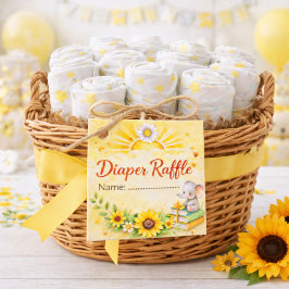 Golden Sun Baby Activity Style Gåvor Etiketter