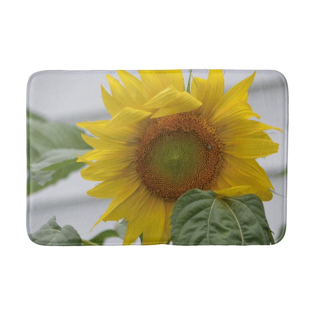 Golden Sunblomma Badrumsmatta (Framsidan)