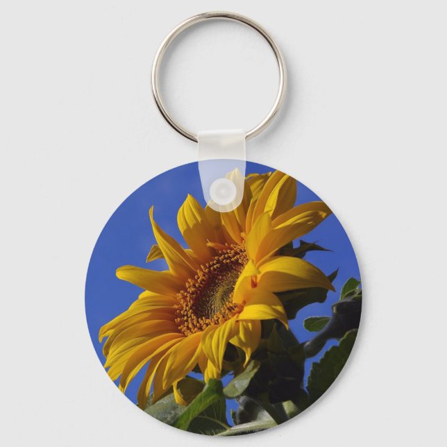 Golden Sunblomma Nyckelring (Framsida)
