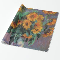 Golden Sunblommor Impressionism