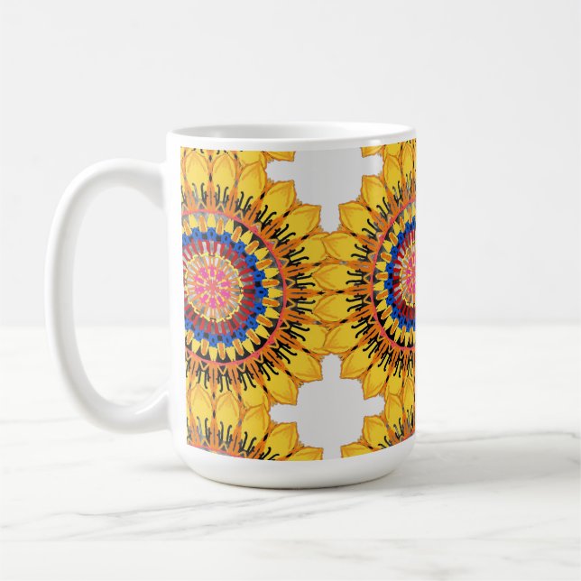 Golden sunburst  kaffemugg (Vänster)