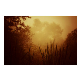 Golden Sunrise liggande Perfect Poster