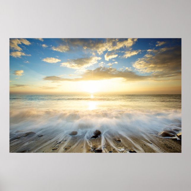 Golden Sunrise Poster (Framsidan)