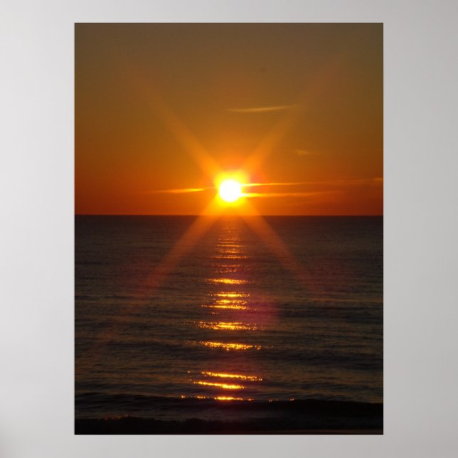 Golden Sunrise Poster (Framsidan)