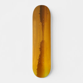 Golden sunrise skateboard