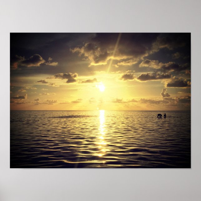 Golden Sunset - Affisch 1 (Framsidan)