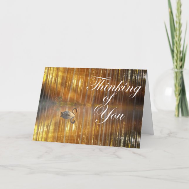 Golden Sunset Kort (Framsida)