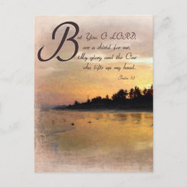 Golden Sunset och Psalms/Bible Verse Gift Sets Vykort