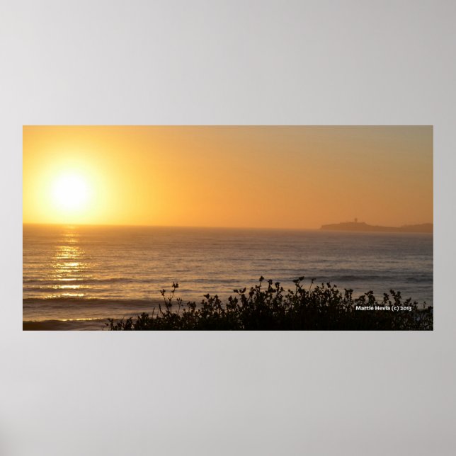 Golden Sunset VI - Poster (Framsidan)