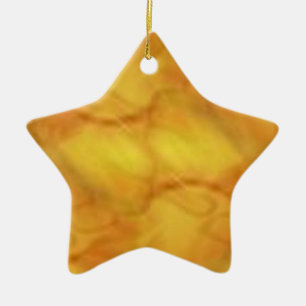 Golden Swirl-julstjärnan Ornament