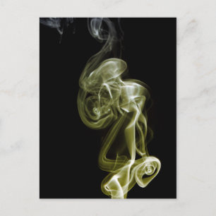 Golden Swirl Vykort
