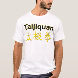 Golden Taijiquan | Tai Chi Chuan Chinese Character Tee