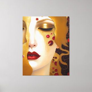 Golden Tårar (Freyas Heartache), serie 2 Canvastryck