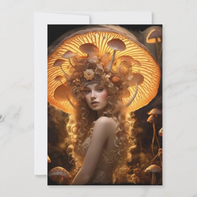 Golden Teacher Goddess Julkort (Framsida)