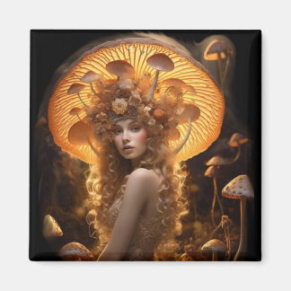 Golden Teacher Goddess Magnet