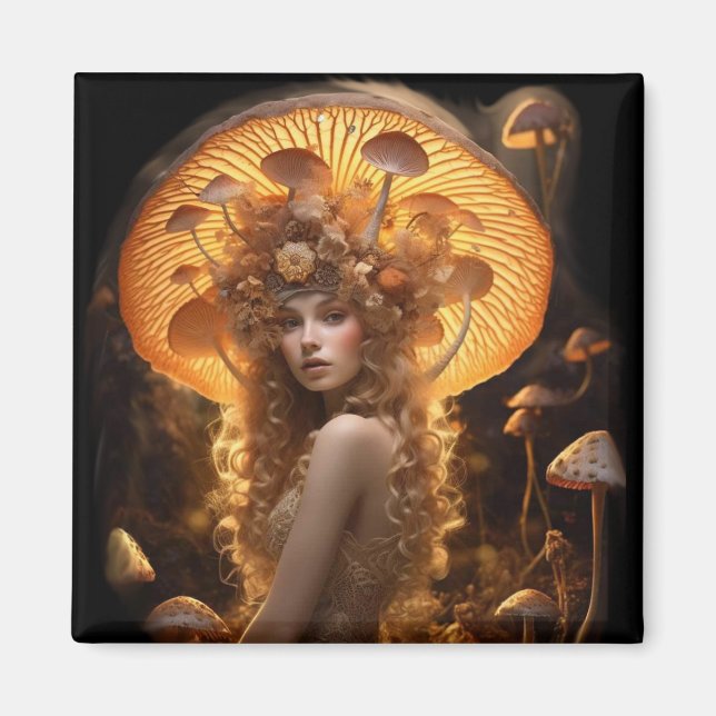 Golden Teacher Goddess Magnet (Framsidan)