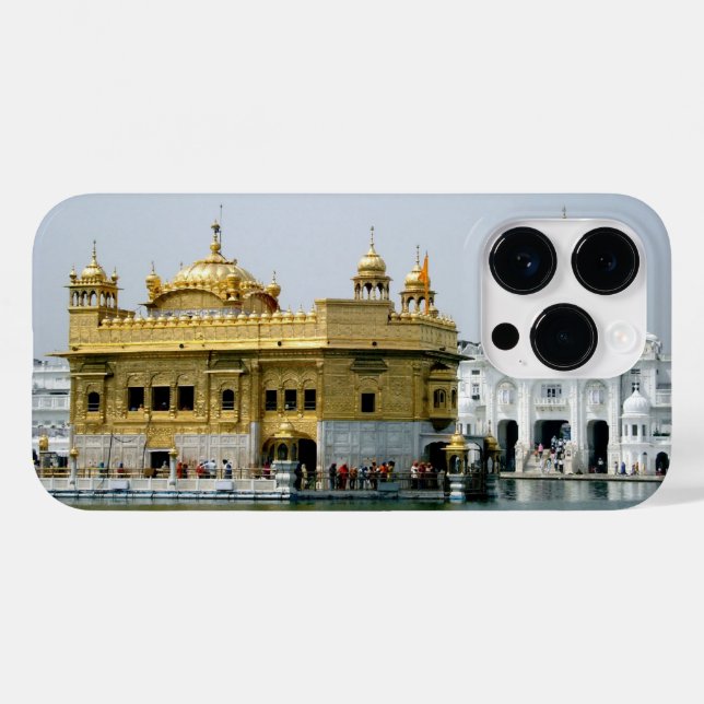Golden Temple iphone case - Amritsar Photo Design (Baksida (horisontell))