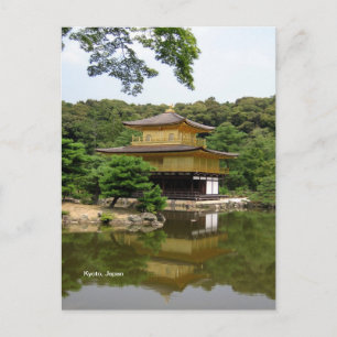 Golden Temple, Kyoto, Japan Vykort