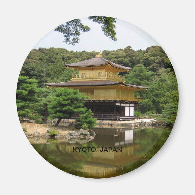 Golden Temple, Kyoto Magnet (Framsidan)