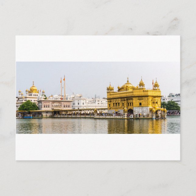 Golden Temple Vykort (Framsida)