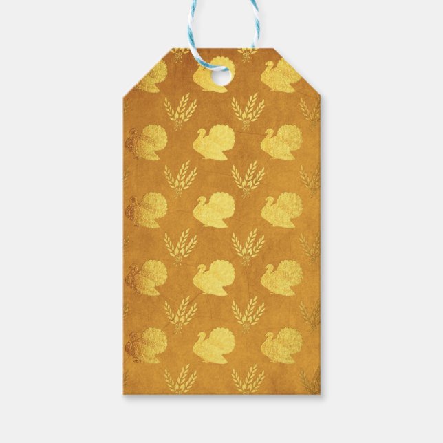 Golden Thanksgiving_ Presentetikett (Framsidan)