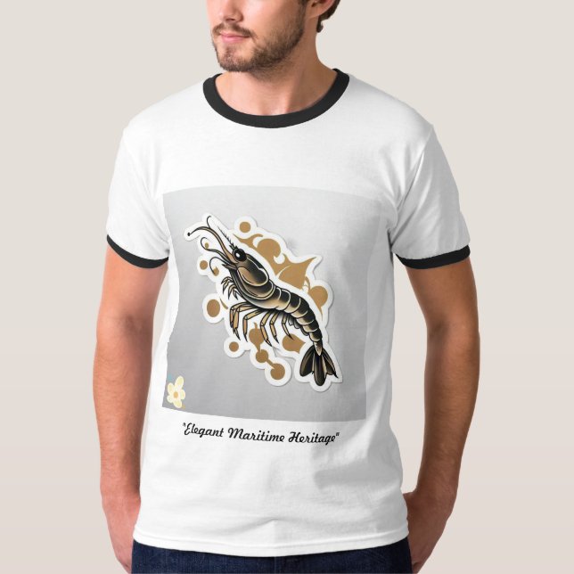 "Golden Tides" T Shirt (Framsida)