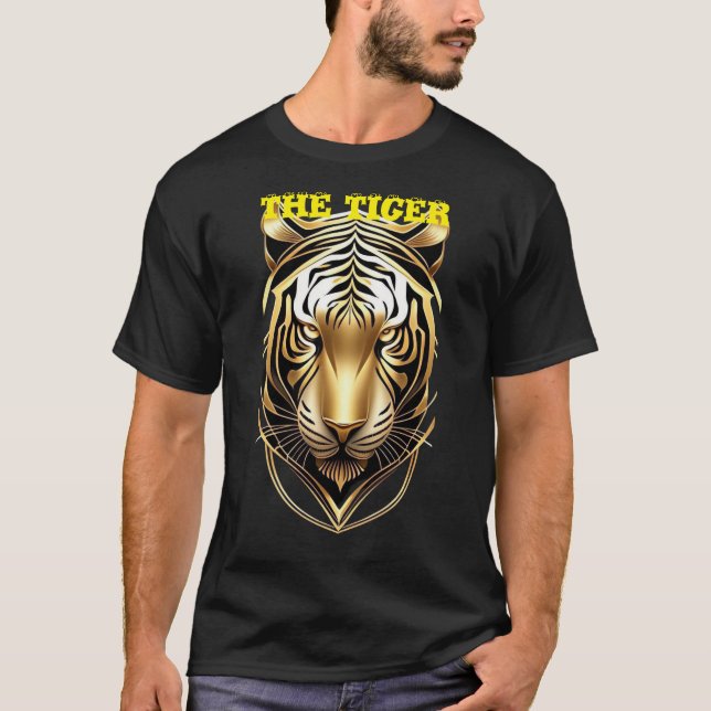 Golden Tiger T Shirt (Framsida)