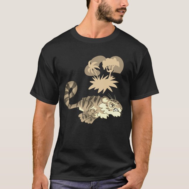 Golden Tiger T Shirt (Framsida)