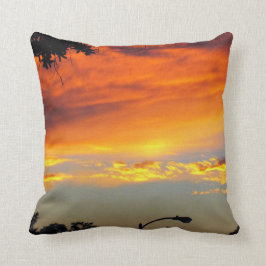 "Golden Time of Day" - Dekorativ kudde