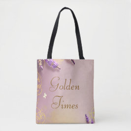 Golden Times Tote Bag Schmidt Stationery Tygkasse