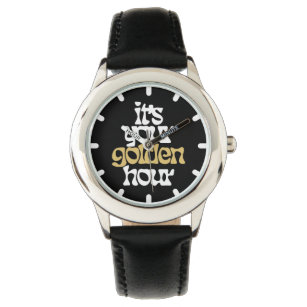 Golden-timmarjvke merch - din gyllene timmarjvke armbandsur