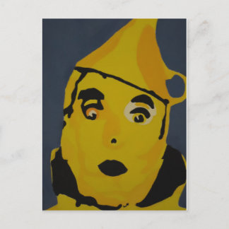 Golden Tin Man Vykort